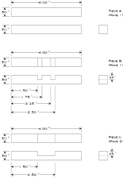 Plans for puzzle pieces